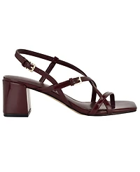 Calvin Klein Women's Pandy Strappy Block Heel Sandals