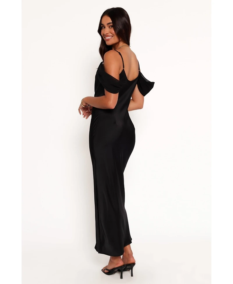 Petal and Pup Women's Reyna Off Shoulder Maxi Dress