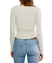 Free People Women's Butterfly Cuff Top