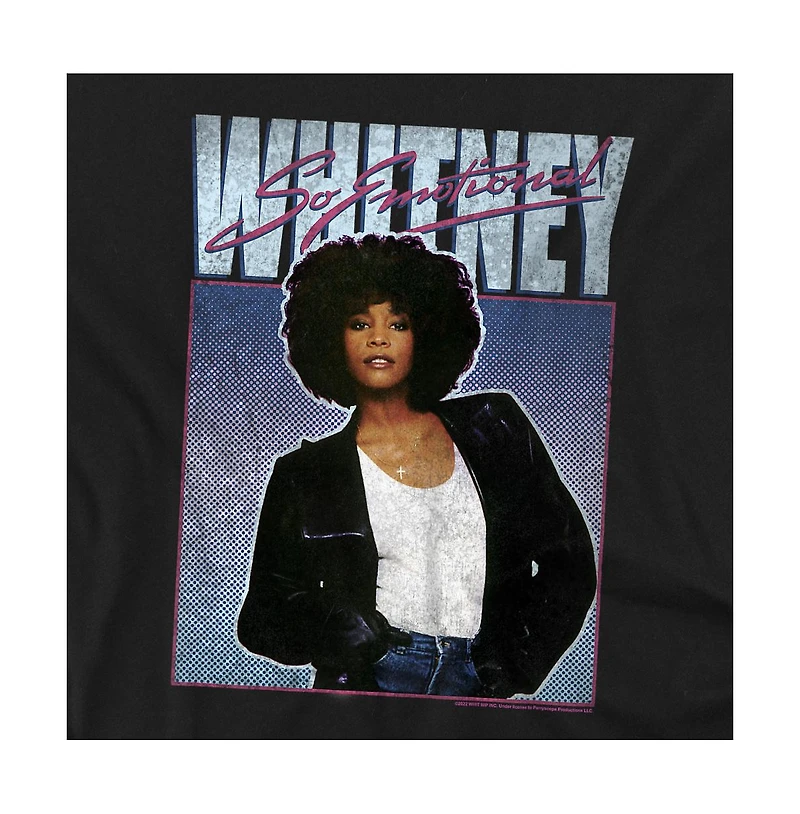 Logovision Men's Whitney Houston So Emotional T Shirt