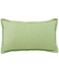 Vibhsa Honeycomb Handwoven Decorative Pillow, 14" x 24"