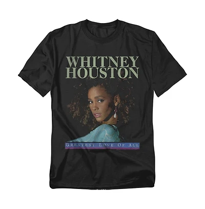 Logovision Men's Whitney Houston The Greatest Love T Shirt