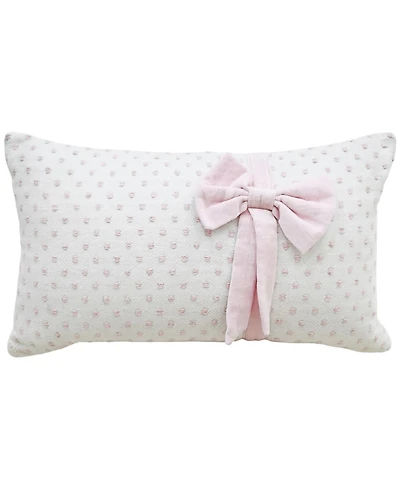 Vibhsa Linden Handwoven Decorative Pillow, 14" x 24"