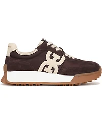 Sam Edelman Women's Langley Emblem Lace-Up Trainer Sneakers