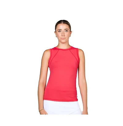 Sofibella Uv Colors Womens Sleeveless Tennis Shirt