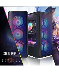 Ipason Gaming Desktop Pc - Radeon Rx 580 8GB GDDR5, Intel Core i7 , 16GB Ram, 1TB Ssd, 600M WiFi, Bluetooth 5.0, 6x Rgb Fans, Windows 10 Home