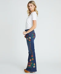 Driftwood Women's Farrah X Hazel Hallucination Embroidered Jeans
