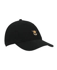 Pokemon Eevee Printed Patch Black Unstructured Baseball Cap