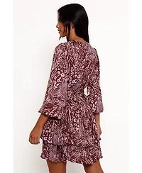 Petal and Pup Womens Wrenley Long Sleeve Mini Dress