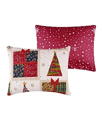 Greenland Home Fashions Deck the Halls Holiday 3-Pc. Quilt Set
