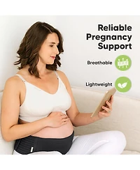 KeaBabies Maternity Belly Band for Pregnancy, Soft & Breathable Pregnancy Support Belt