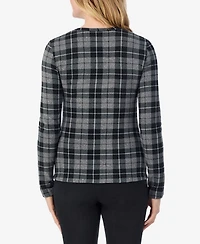 Cuddl Duds Crew Neck Top