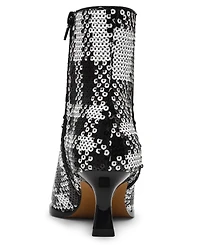 Betsey Johnson Women's Louisa Embellished Pointed-Toe Booties