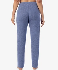 Cuddl Duds Women's SoftKnit Mid Rise Lounge Pants
