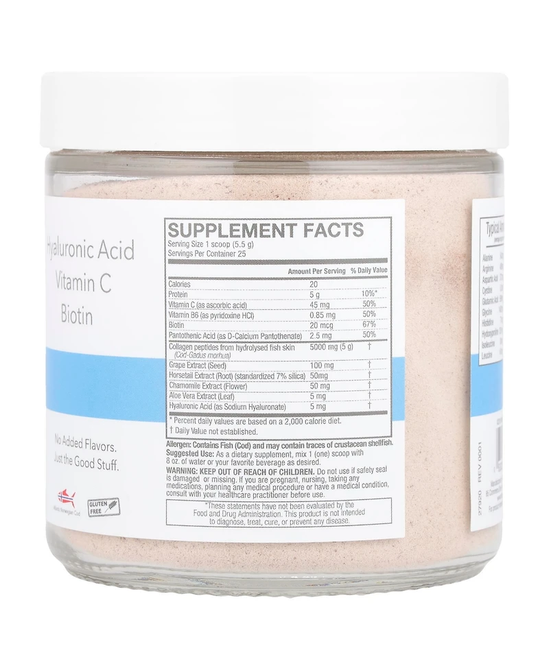 Nature's Answer Marine Collagen Unflavored