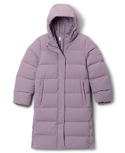 Columbia Big Girls Amaze Puff Long Hooded Jacket