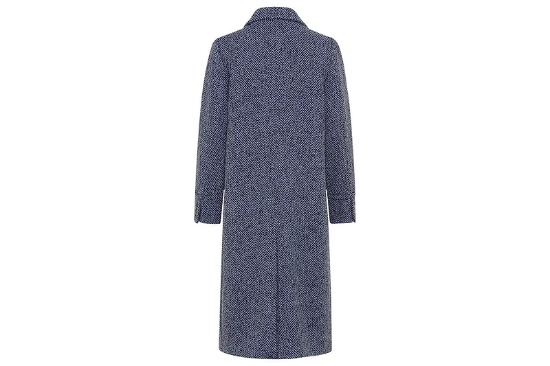 Olsen Wool Blend Herringbone Coat