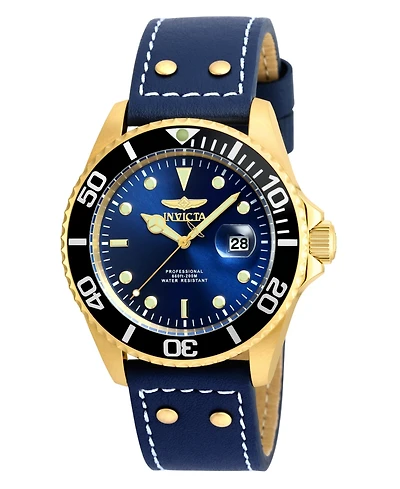 Invicta Men's Pro Diver Quartz 3 Hand Blue Dial Watch