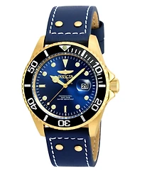 Invicta Men's Pro Diver Quartz 3 Hand Blue Dial Watch