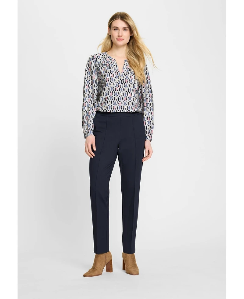 Olsen Lisa Fit Straight Leg Pull-On Pant