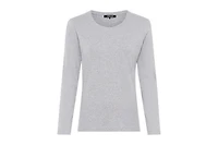 Olsen Women's Solid Long Sleeve T-Shirt