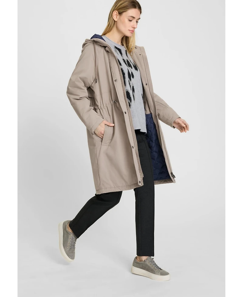 Olsen Longline Hooded Coat