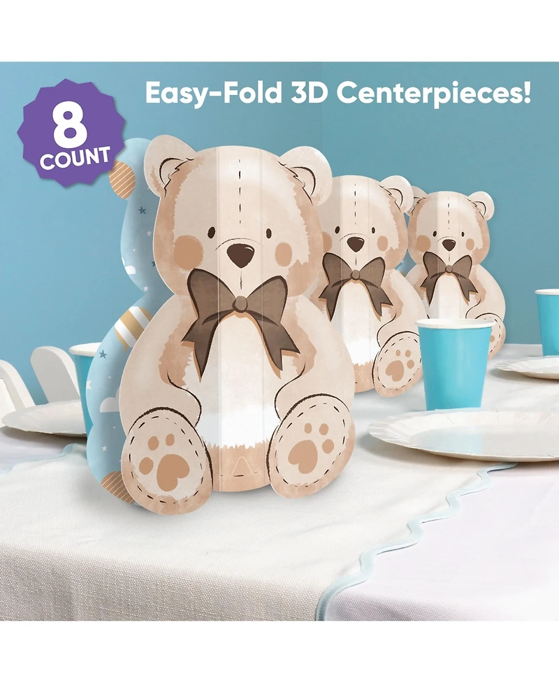 Freestanding 3D We Can Bearly Wait Centerpiece Table Decorations
