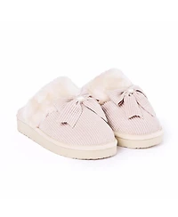 Minnetonka Women's Bow Scuff Slippers
