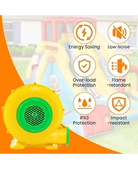 Akiudex Electric Air Blower for Bounce Houses with Handle and Ground Stakes