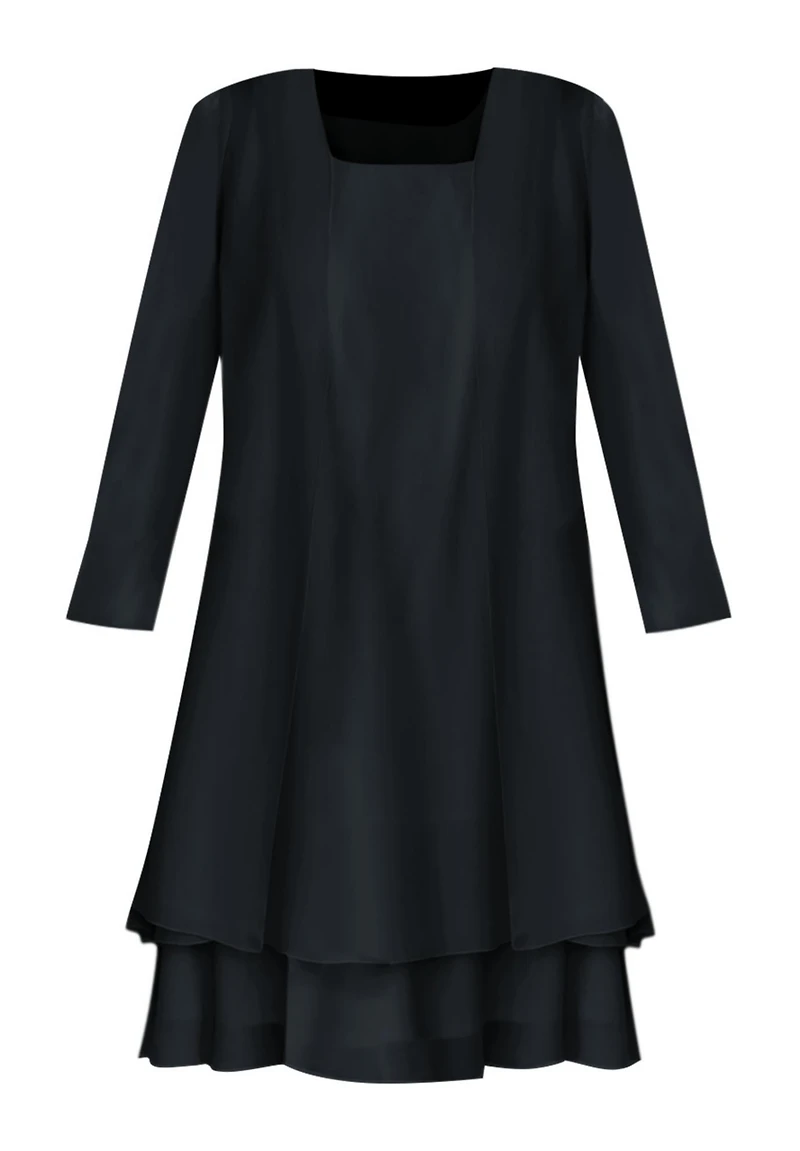 Woman Within Women's 2-Piece Jacket Dress
