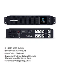 CyberPower CP1500PFCRM2U 1500VA/1000W Rackmount PFC Sinewave Ups, 8x Nema 5-15R