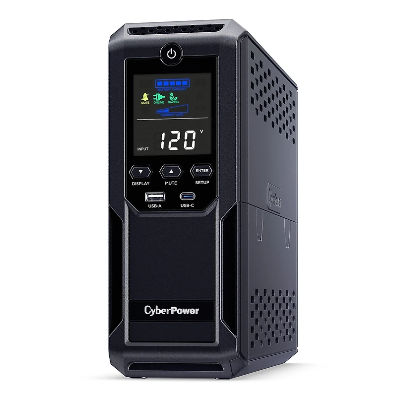 CyberPower CP1350AVRLCD3 1350VA/815W Sinewave LCD Mini-Tower Ups System