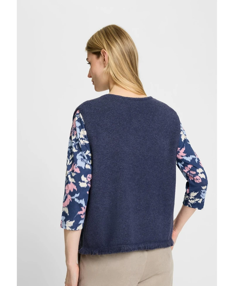 Olsen Cropped Sweater Vest