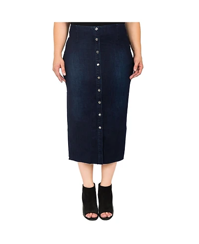 Standards & Practices Plus Cowl Neck Spaghetti Strap Matte Satin Slip Dress