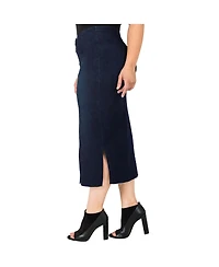 Standards & Practices Plus Cowl Neck Spaghetti Strap Matte Satin Slip Dress