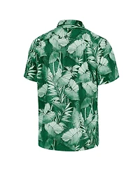 Tommy Bahama Men's Green Bay Packers Coast Nuevo Fronds Camp Button-Up Shirt