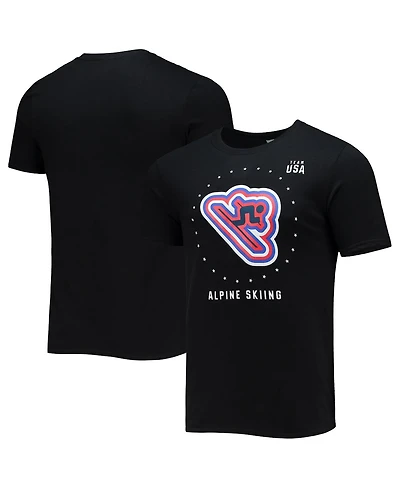 Fanatics Men's Black Team Usa Alpine Skiing T-Shirt