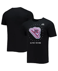 Fanatics Men's Black Team Usa Alpine Skiing T-Shirt