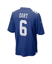 Nike Men's Jaxson Dart Royal New York Giants 2025 Nfl Draft First Round Pick Game Jersey