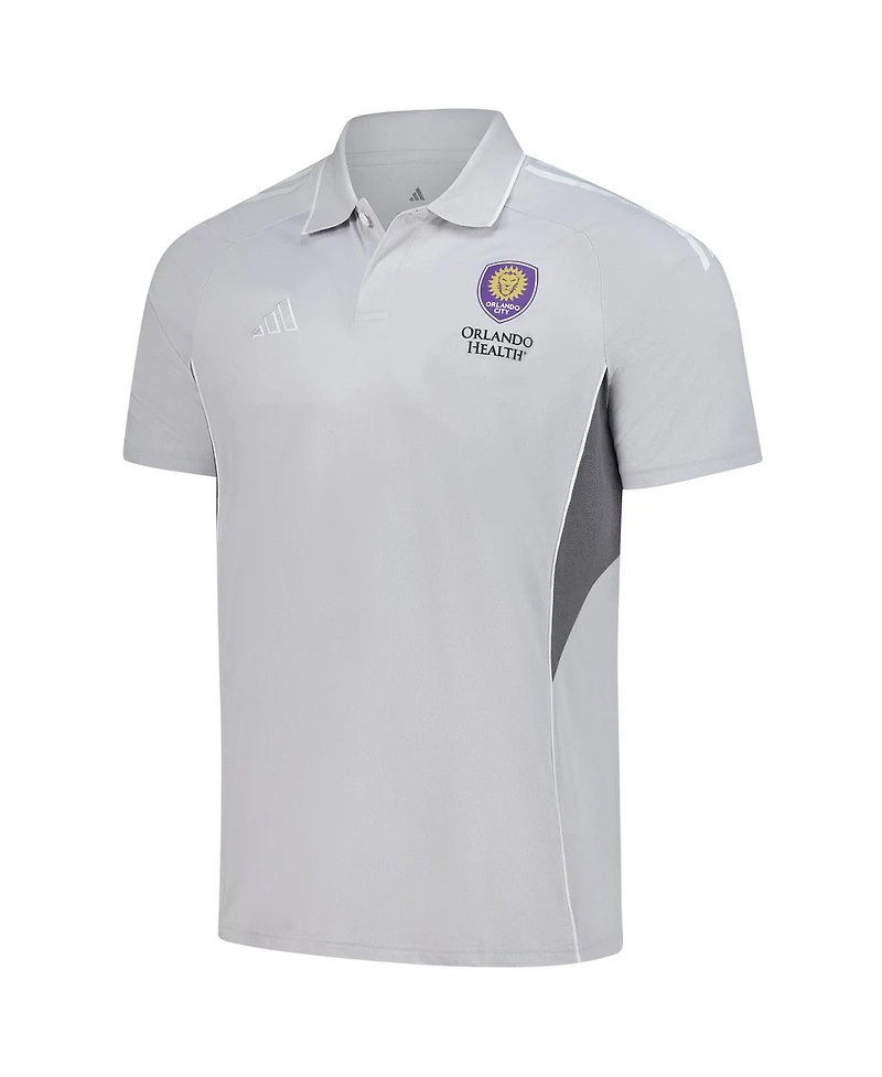 Adidas Men's Silver Orlando City Sc 2025 Training Polo