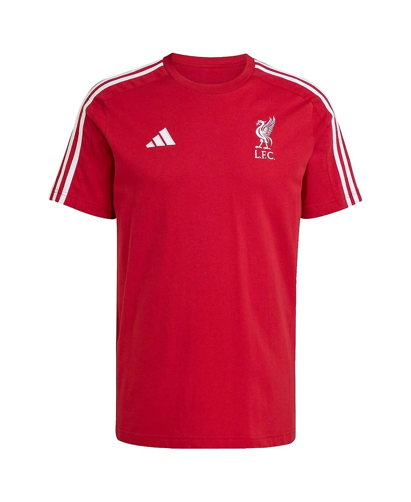 Adidas Men's Red Liverpool Dna T-Shirt