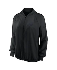 Nike Women's Black Buffalo Bills Raglan Full-Zip Jacket