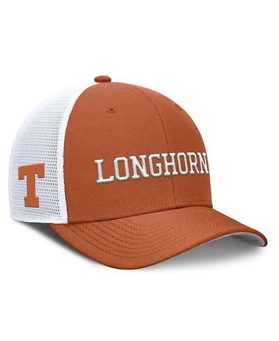 Nike Men's Texas Orange Texas Longhorns 2025 Dugout Coaches Rise Performance Trucker Adjustable Hat