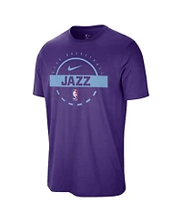 Nike Men's Purple Utah Jazz Authentic Practice T-Shirt