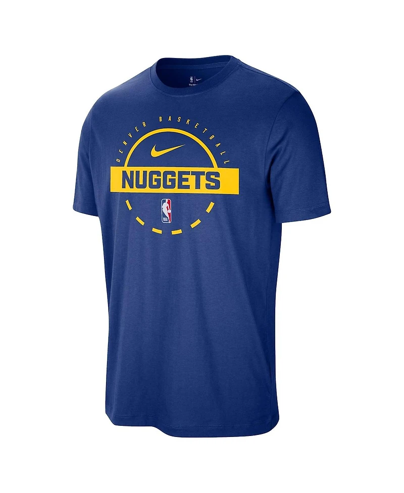 Nike Men's Blue Denver Nuggets Authentic Practice T-Shirt