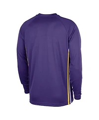 Nike Men's Purple Los Angeles Lakers 2025/26 Authentic Pre-Game Legend Dri-fit Long Sleeve Shooting Shirt