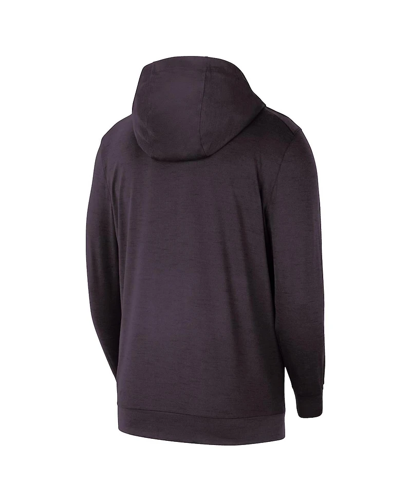 Nike Men's Black New York Knicks Authentic Practice Yoga Restore Pullover Hoodie