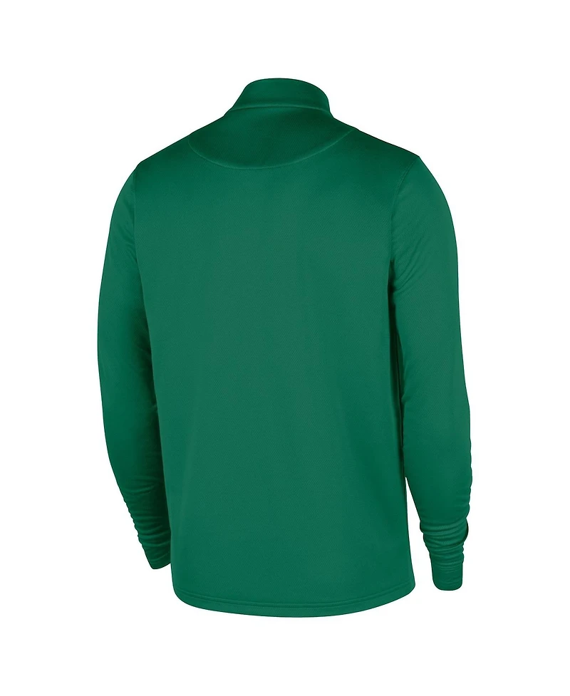 Nike Men's Kelly Green Boston Celtics 2025/26 Authentic Coaches Quarter-Zip Pullover Jacket