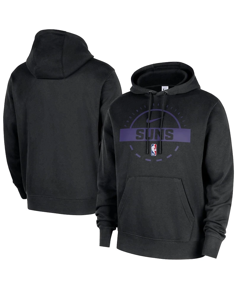 Nike Men's Black Phoenix Suns 2025/26 Authentic Practice Club Pullover Hoodie