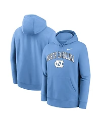 Nike Men's Carolina Blue North Tar Heels Club Fleece Arch Pullover Hoodie